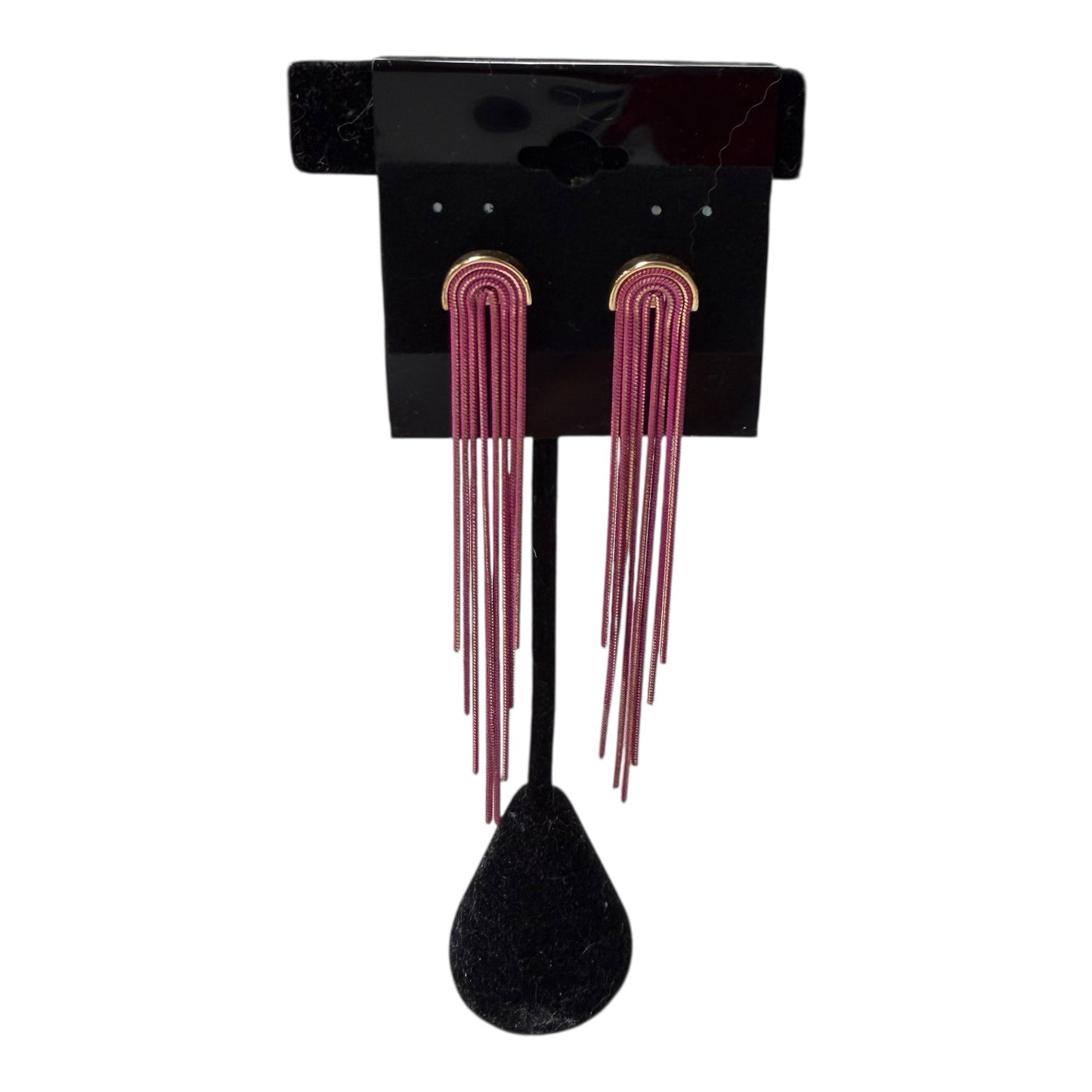 Earrings Dangle/Drop In Pink