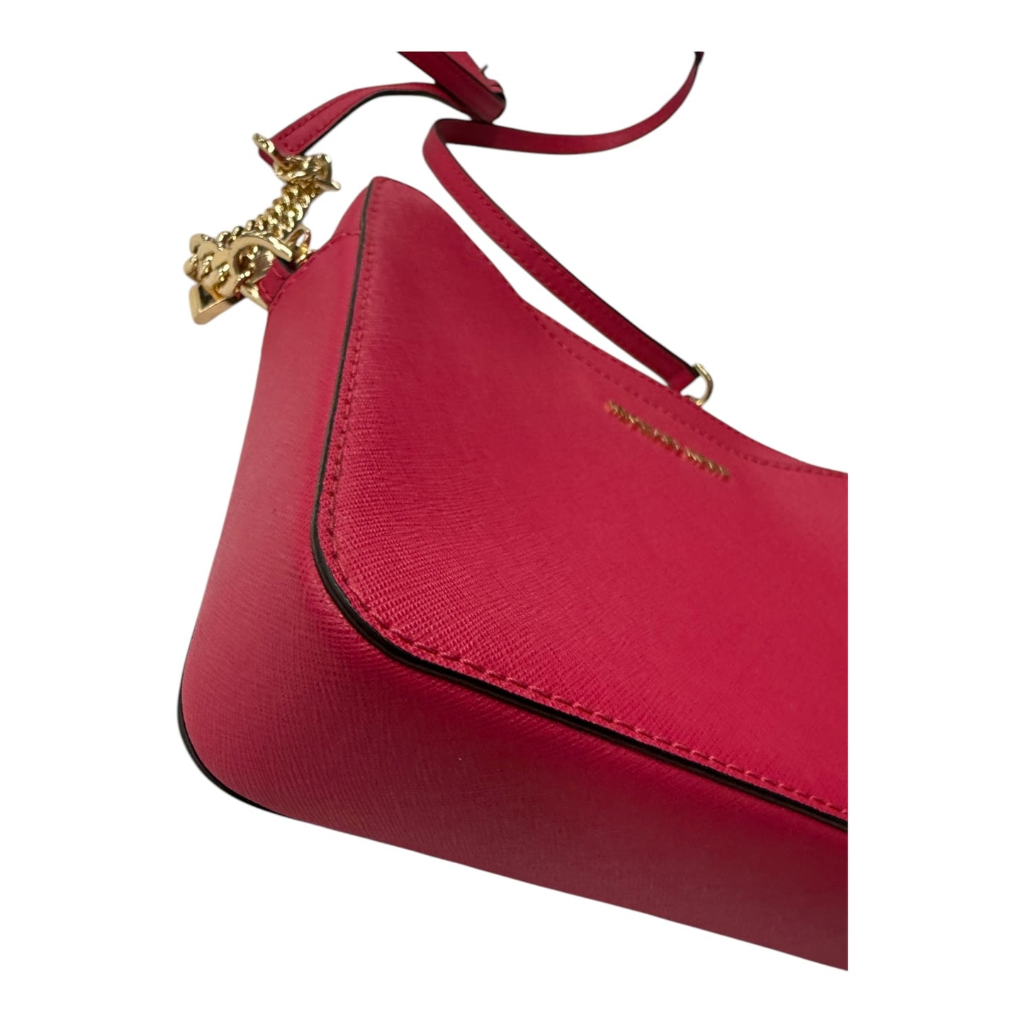 Crossbody Designer By Michael Kors In Pink, Size:Medium
