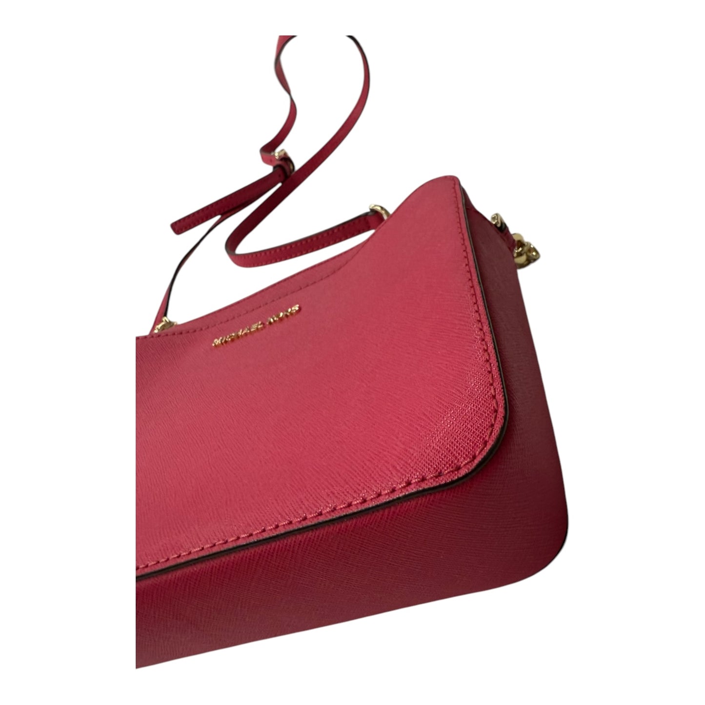 Crossbody Designer By Michael Kors In Pink, Size:Medium