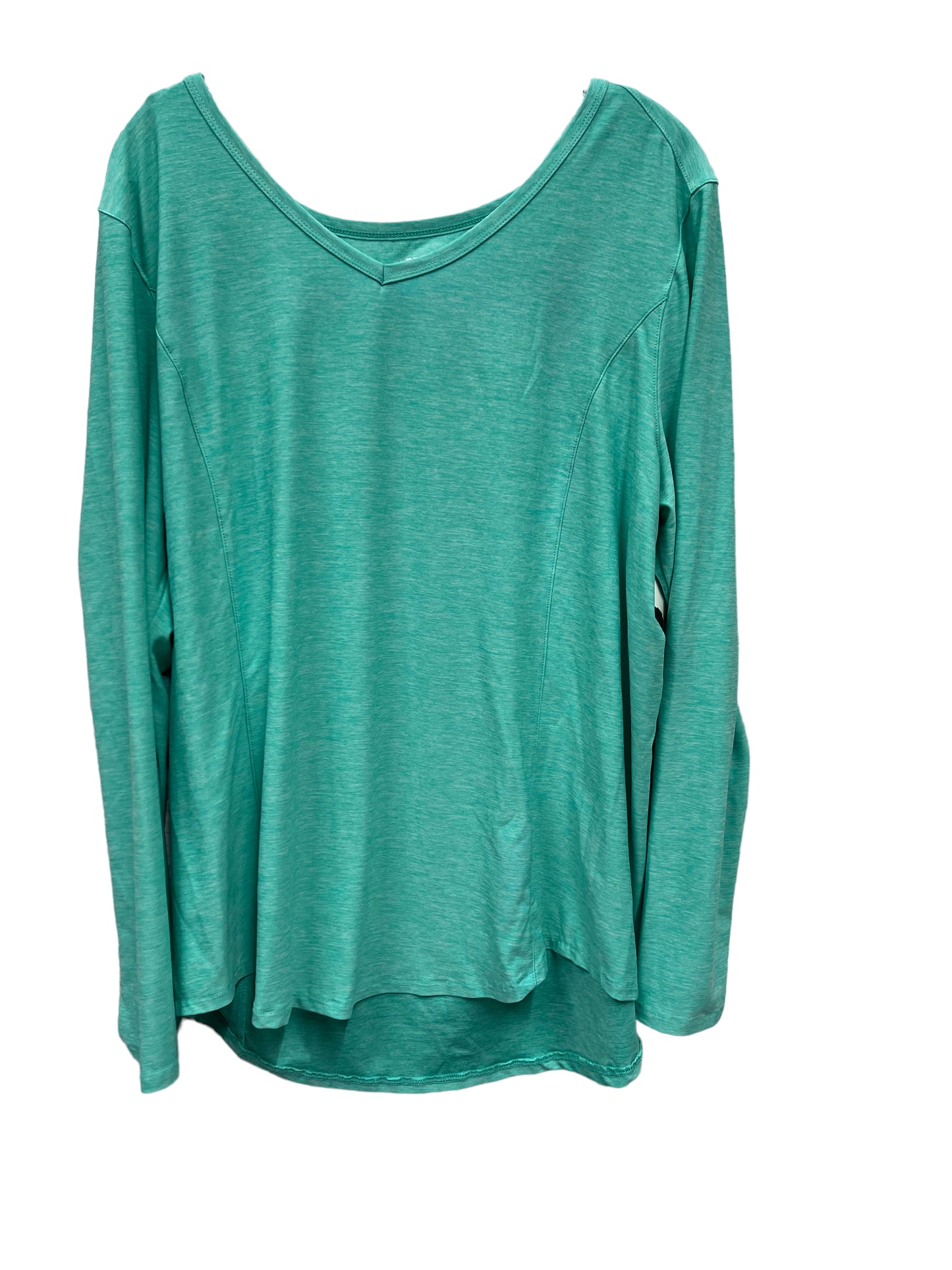 Athletic Top Long Sleeve Crewneck By Duluth Trading Size: 1x