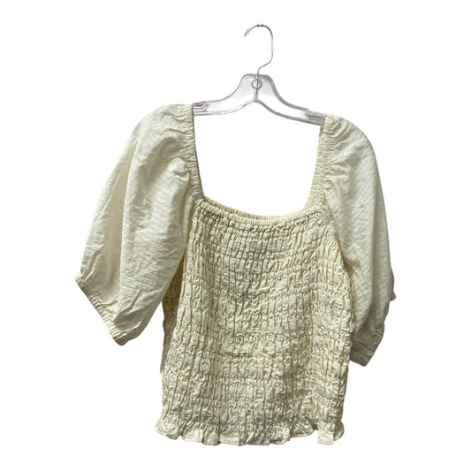 Top Ss By Old Navy In Cream, Size:L