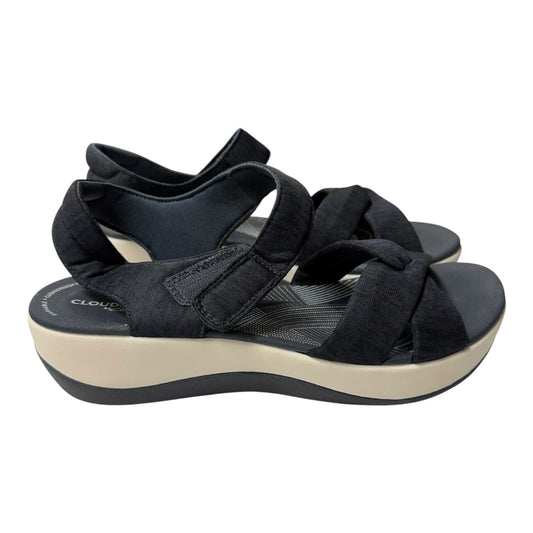 Shoes Flats By Clarks In Blue, Size:7.5