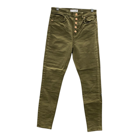 Jeans Skinny By Loft In Green, Size:2
