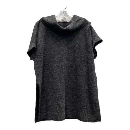 Sweater Ss By Loft In Black & Grey, Size:M