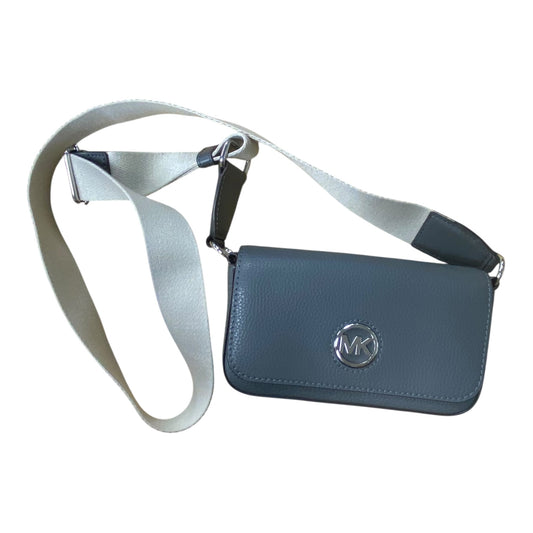 Crossbody Designer By Michael Kors In Grey, Size:Small