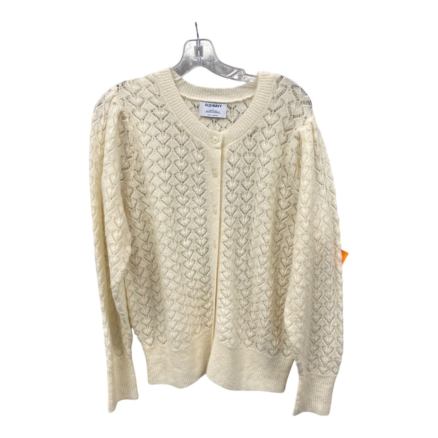 Sweater Cardigan By Madewell In Ivory, Size:Xs