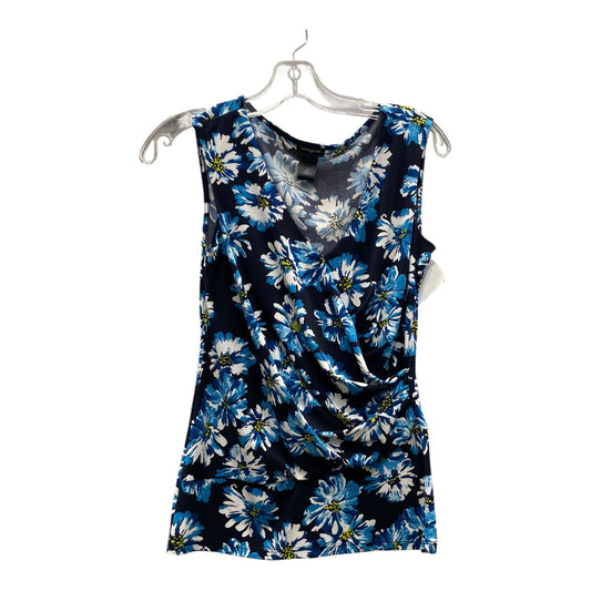 Top Sleeveless By Ann Taylor In Blue, Size:Xs
