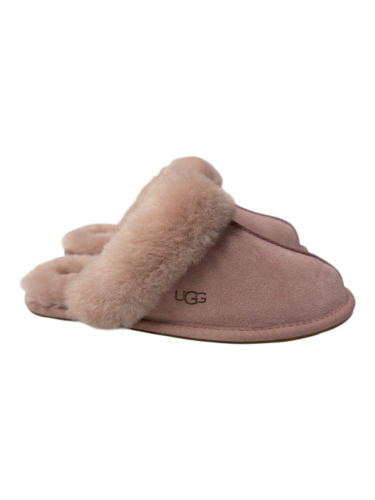 Slippers Designer By Ugg In Pink, Size:7
