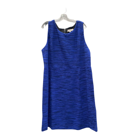 Dress Work By Loft In Blue, Size:2X