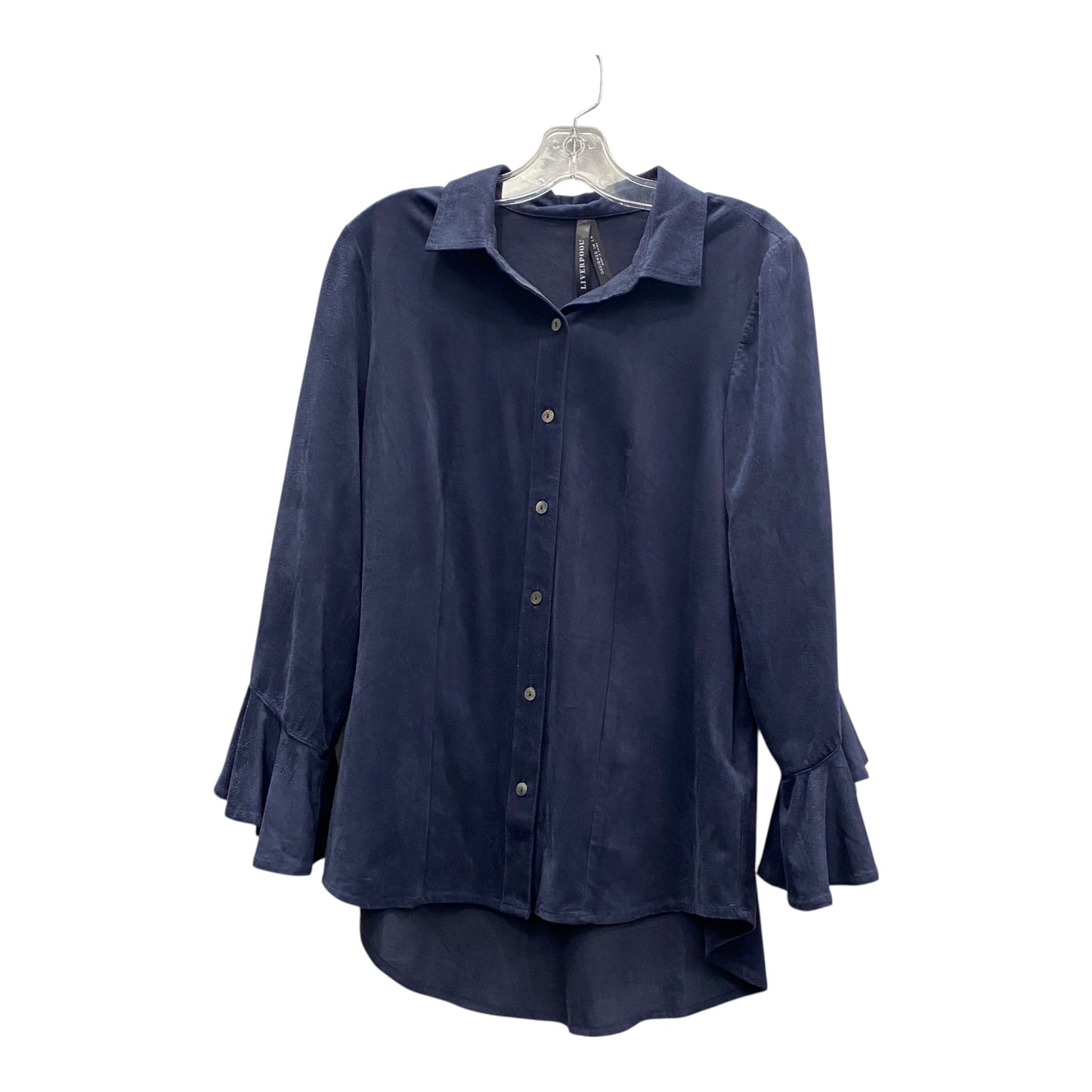 Top Ls By Liverpool In Navy, Size:M