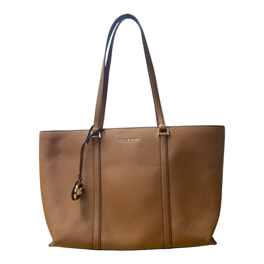 Tote Designer By Michael Kors In Brown, Size:Large