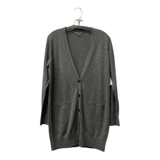 Cardigan Designer By Vince In Grey, Size:S