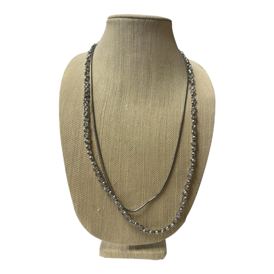 Necklace Layered By Chicos In Silver