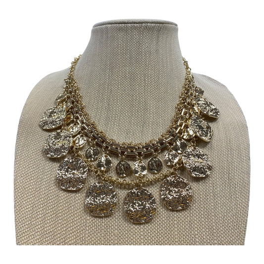 Necklace Statement By Versona In Gold