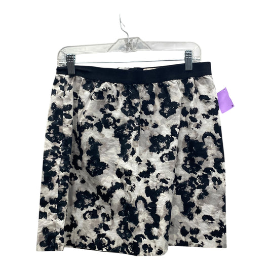 Skirt Mini & Short By Loft In Black & White, Size:2