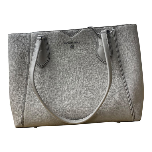 Handbag Designer By Michael Kors In Grey, Size:Large