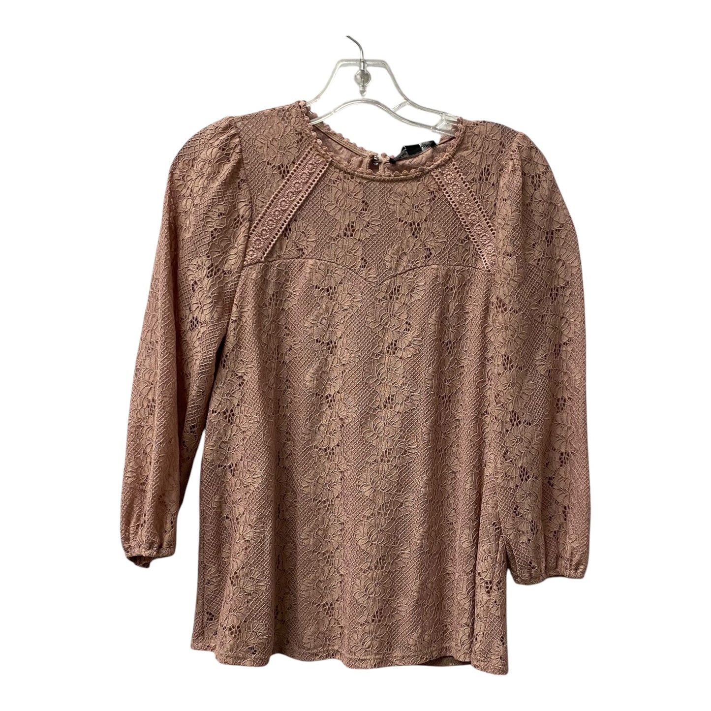 Top Ls By Cable And Gauge In Pink, Size:M