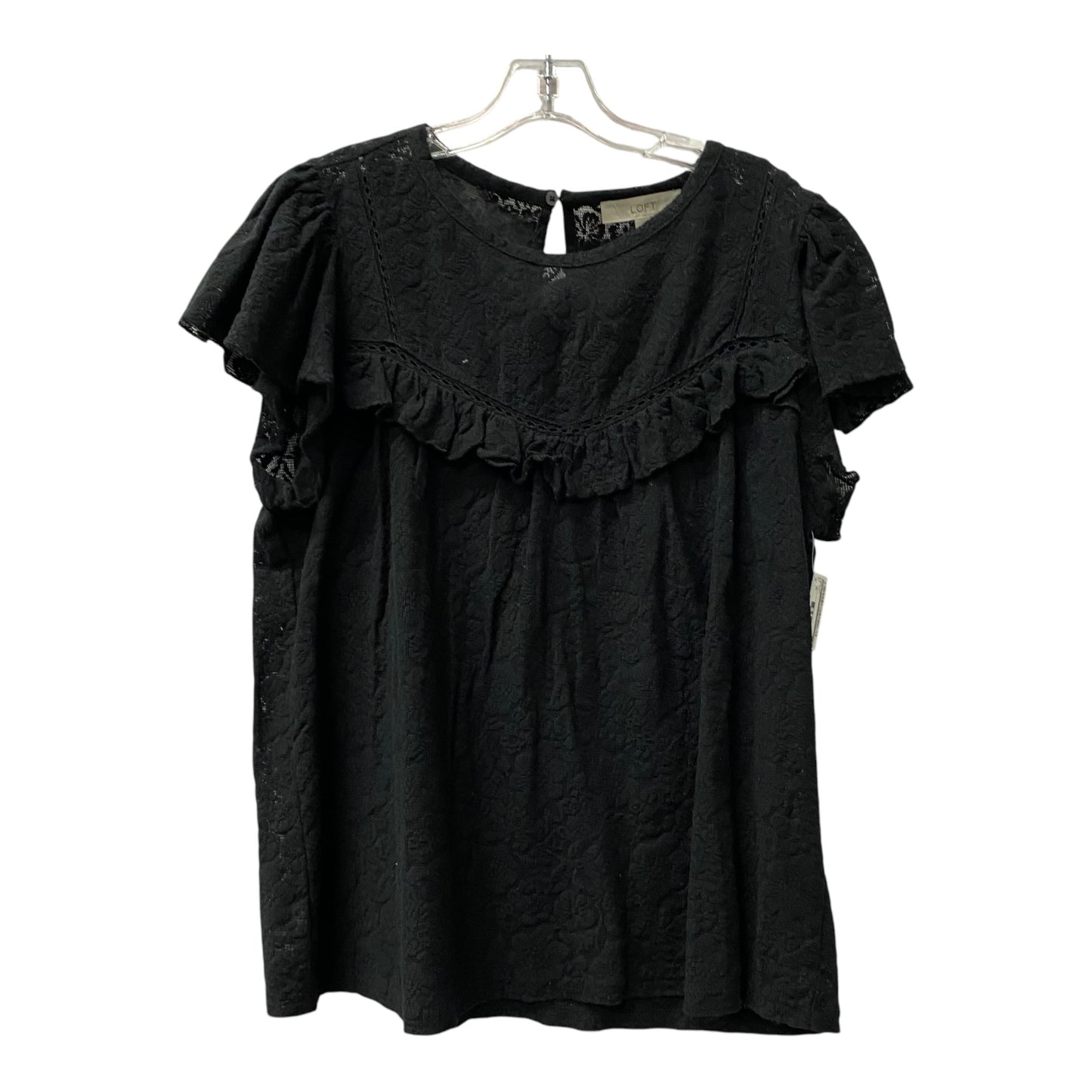 Top Ss By Loft In Black, Size:Xl