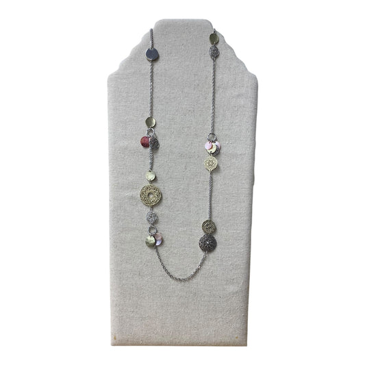 Necklace Other By Cme In Silver