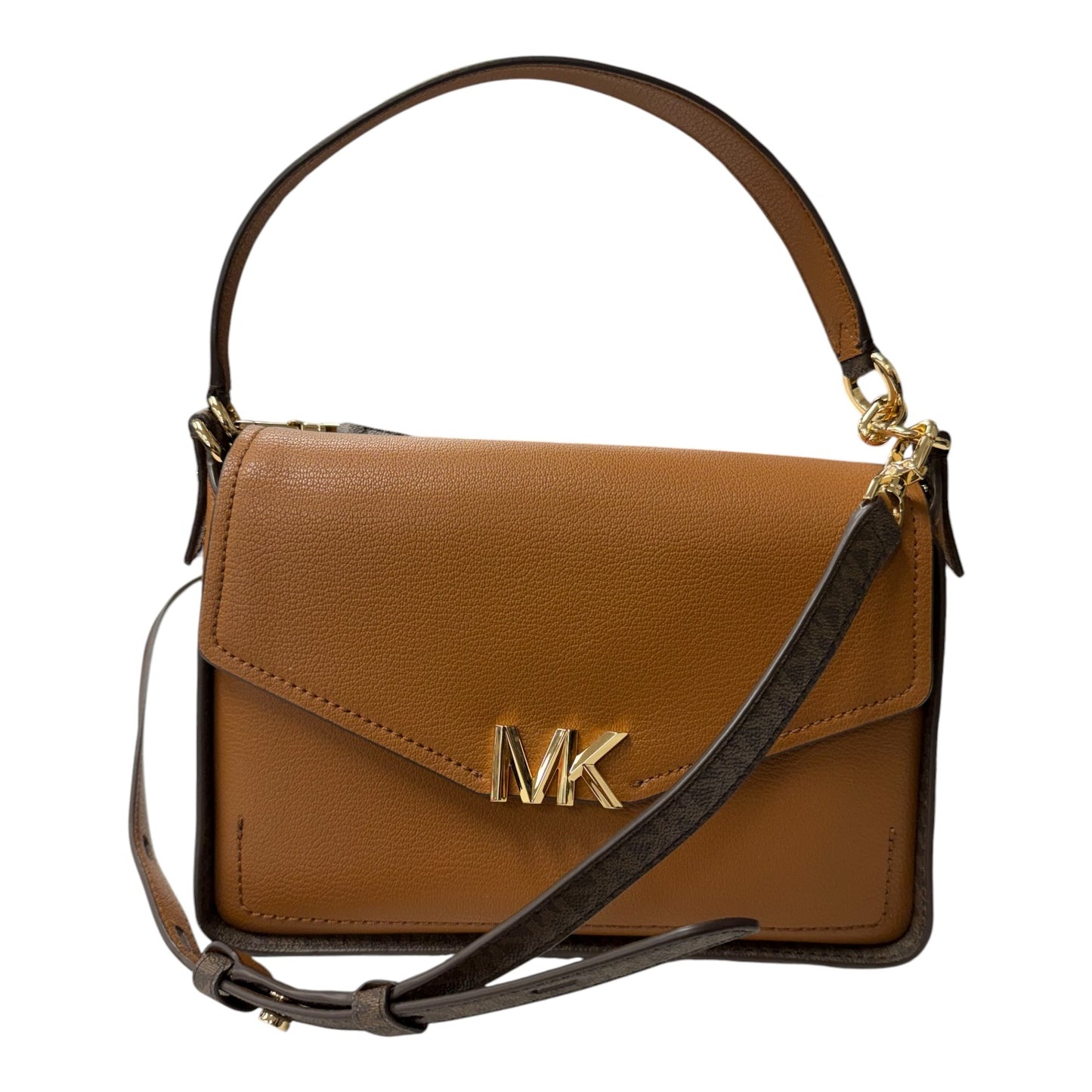Handbag Designer By Michael Kors In Brown, Size:Medium