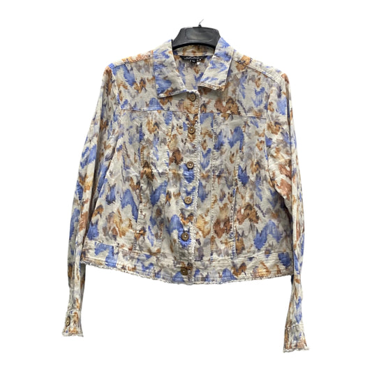 Jacket Other By Charlie B In Blue & Brown, Size:L