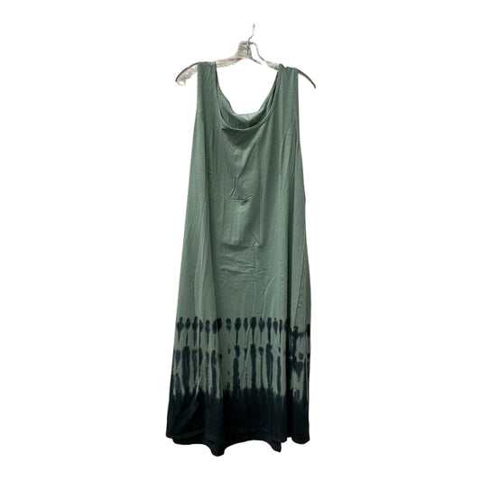 Dress Casual Midi By Any Body In Green, Size:3