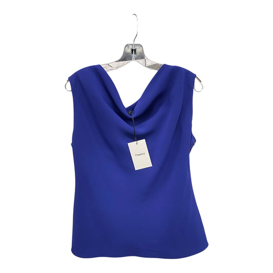 Top Ss By Theory In Blue, Size:L