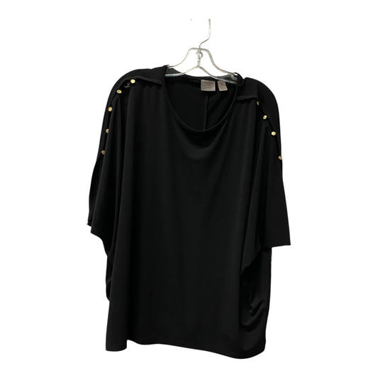 Top Ss By Chicos In Black, Size:L