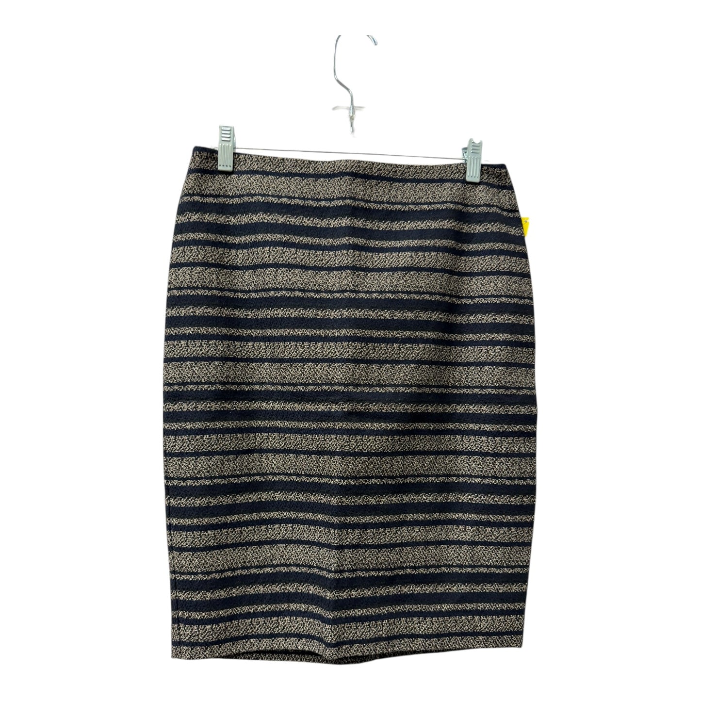 Skirt Mini & Short By Loft In Black & Tan, Size:4