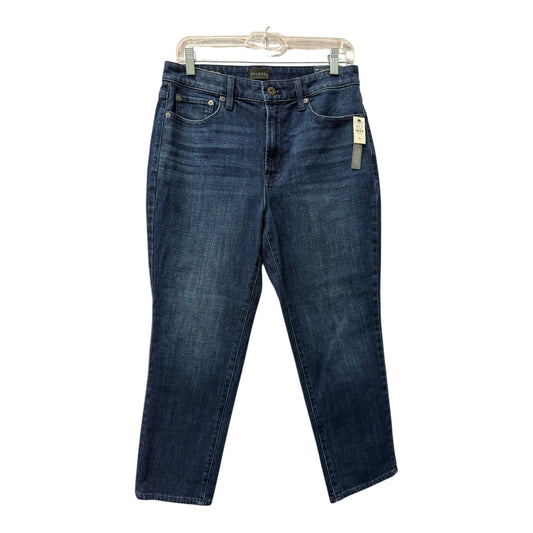 Jeans Skinny By Talbots In Blue Denim, Size:8P