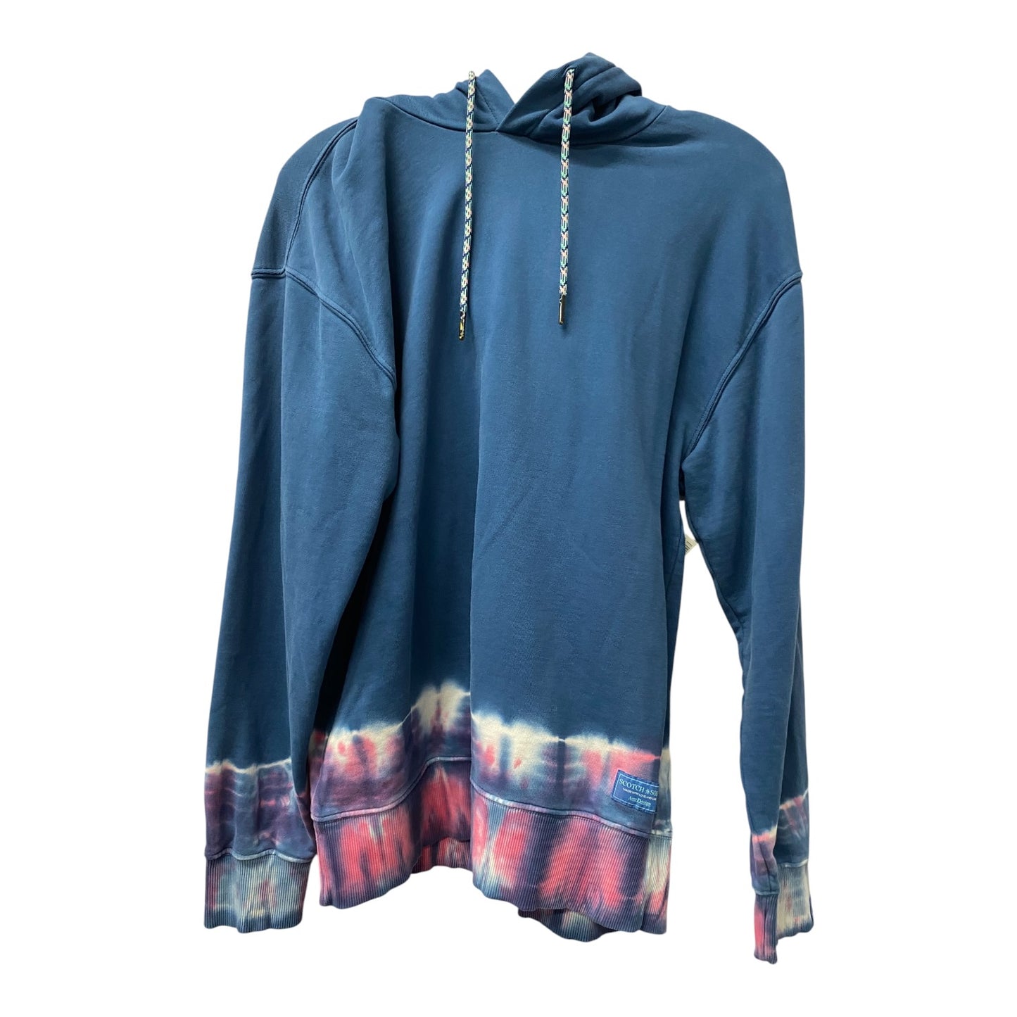 Sweatshirt Hoodie By Scotch & Soda In Blue, Size:M