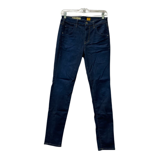 Jeans Skinny By Pilcro In Blue Denim, Size:4