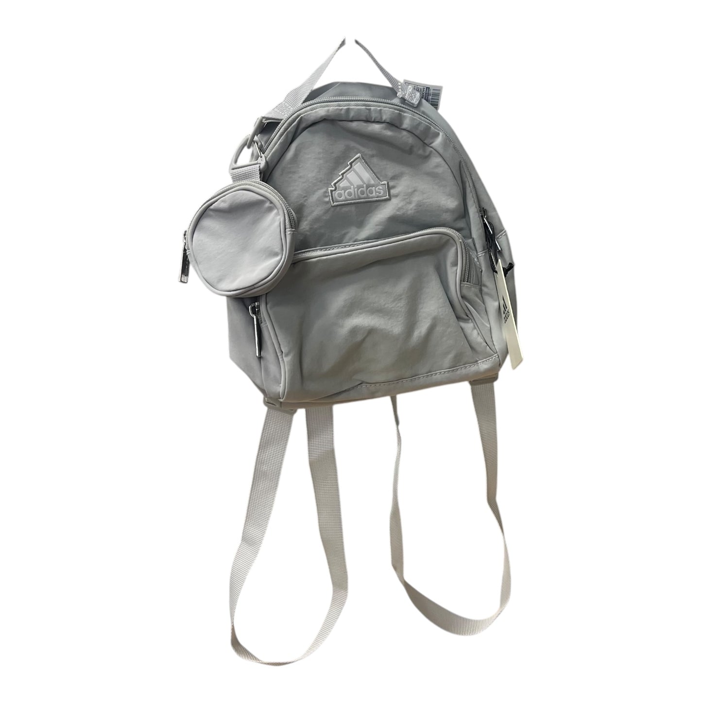 Backpack By Adidas In Grey, Size:Small