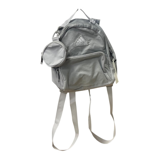Backpack By Adidas In Grey, Size:Small