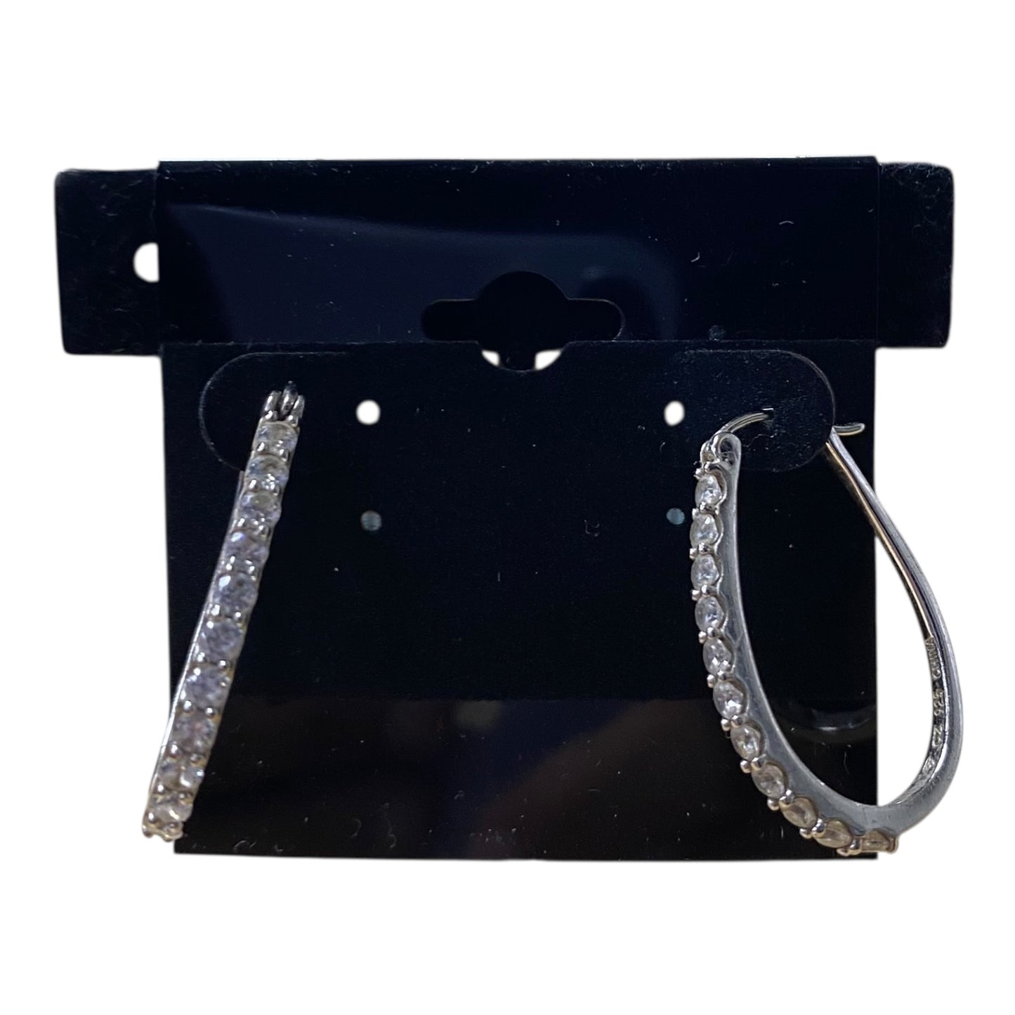 Earrings Sterling Silver  In Silver