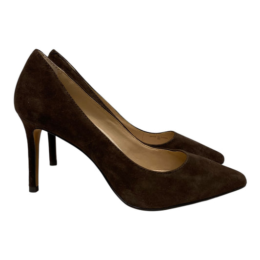 Shoes Heels Stiletto By Banana Republic In Brown, Size:6