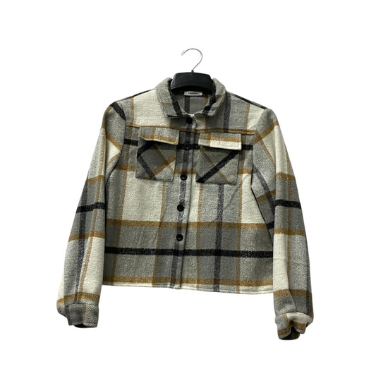 Jacket Shirt By Zeagoo In Grey, Size:Xs