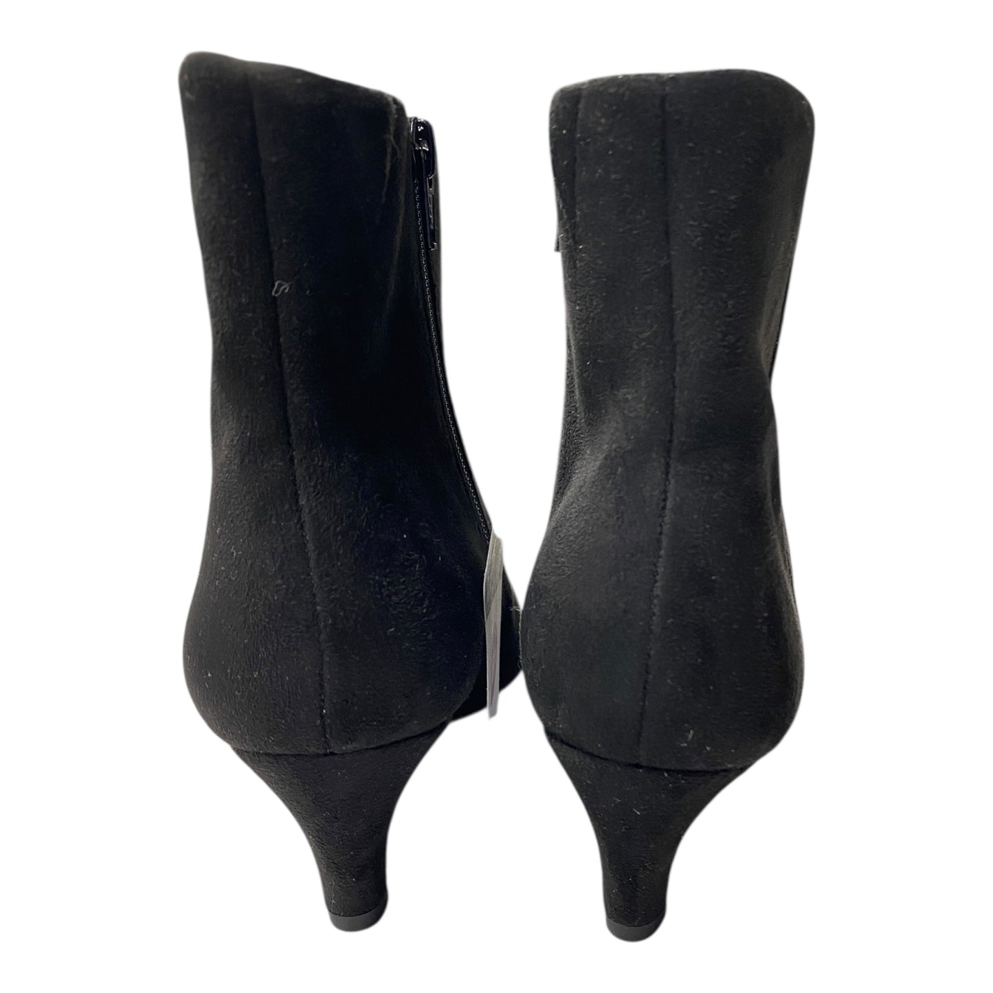 Boots Ankle Heels By Universal Thread In Black, Size:6.5