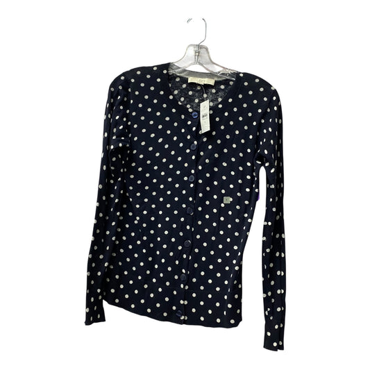 Sweater Cardigan By Loft In Blue, Size:S