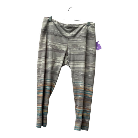 Athletic Leggings By Prana In Grey, Size:M
