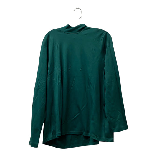 Top Ls Basic By L.L. Bean In Green, Size:2X