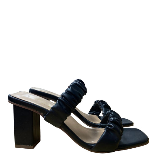 Sandals Heels Block By Matisse In Black, Size:9