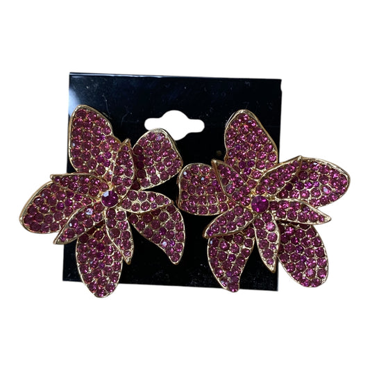Earrings Statement By International Concepts In Pink