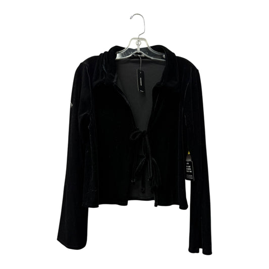 Cardigan By Express In Black, Size:M