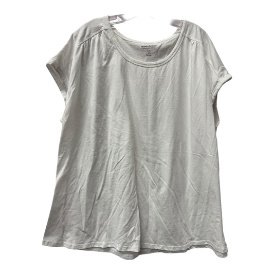 Top Ss By Woman Within In White, Size:1X