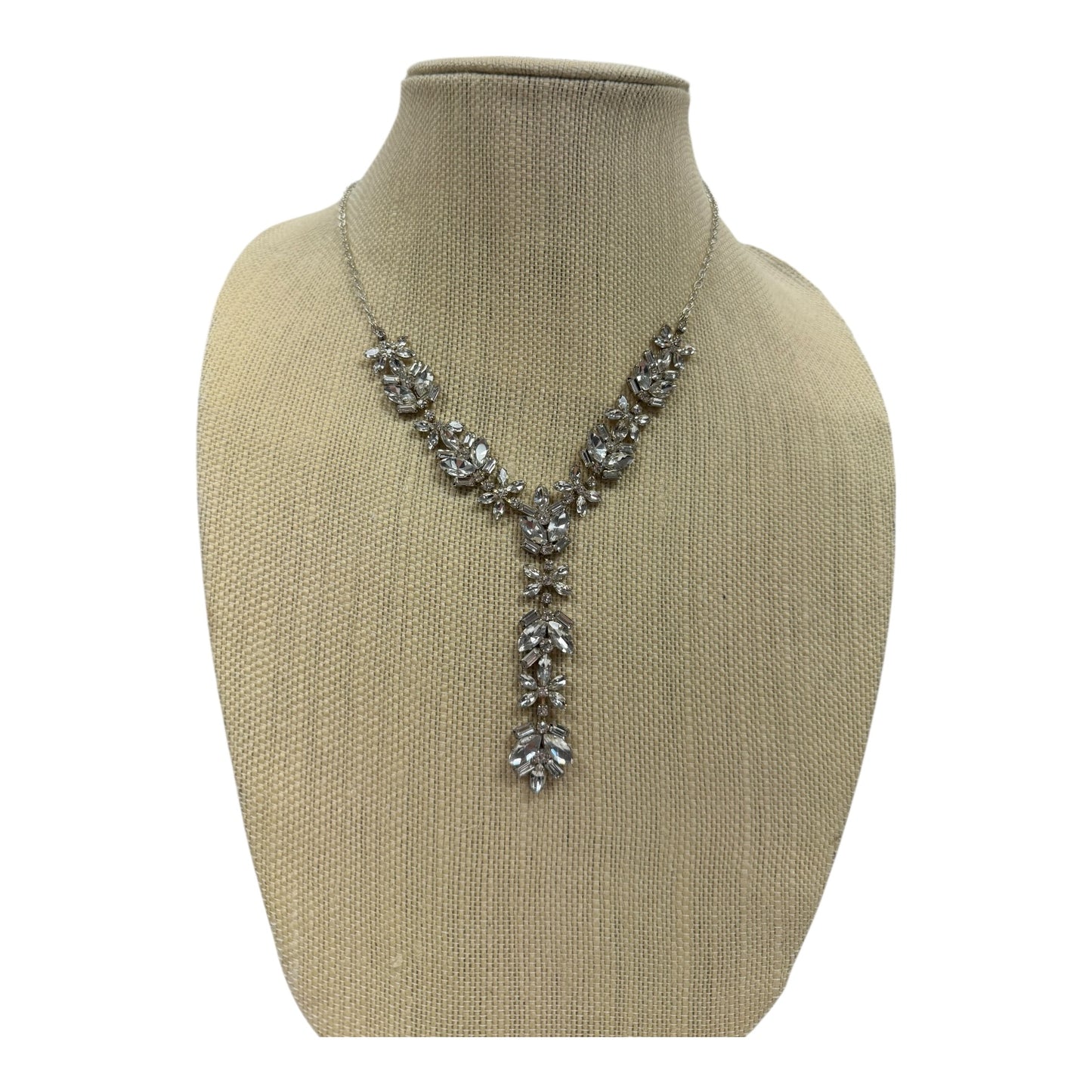 Necklace Lariat & Y-Drop By Cme In Silver