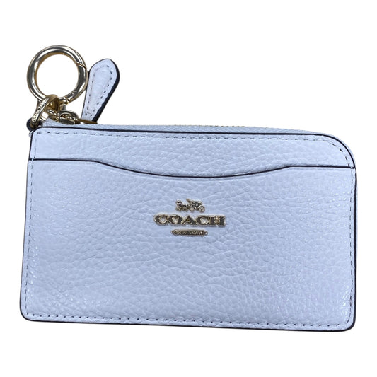 Id/Card Holder Designer By Coach In Cream
