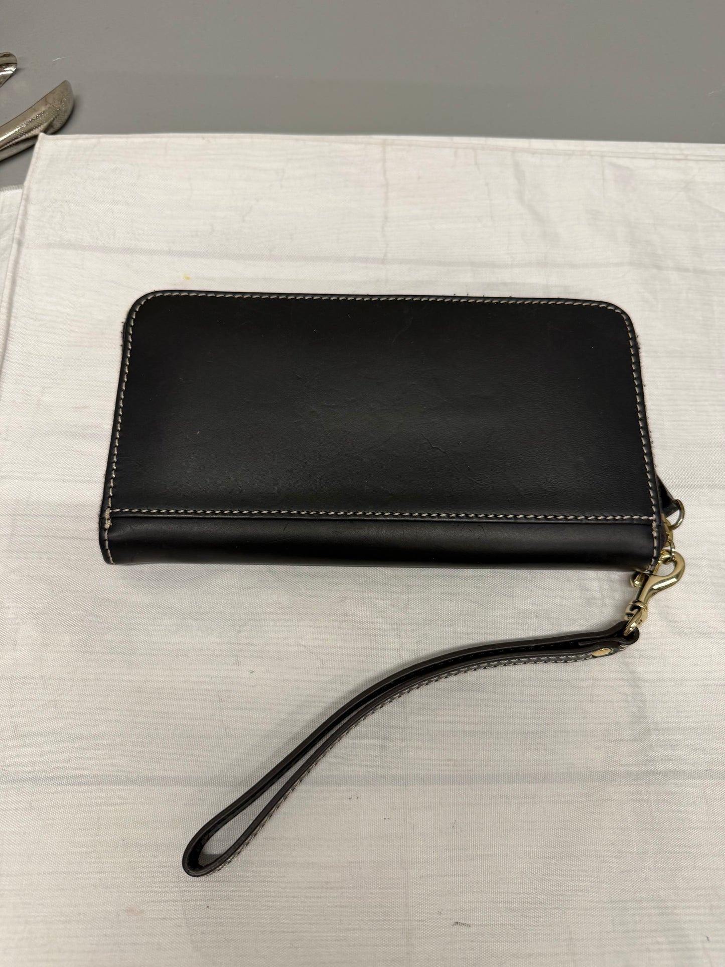 Wristlet Designer By Dooney And Bourke In Black, Size:Large