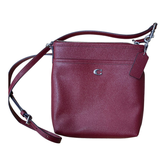 Crossbody Designer By Coach In Red, Size:Medium