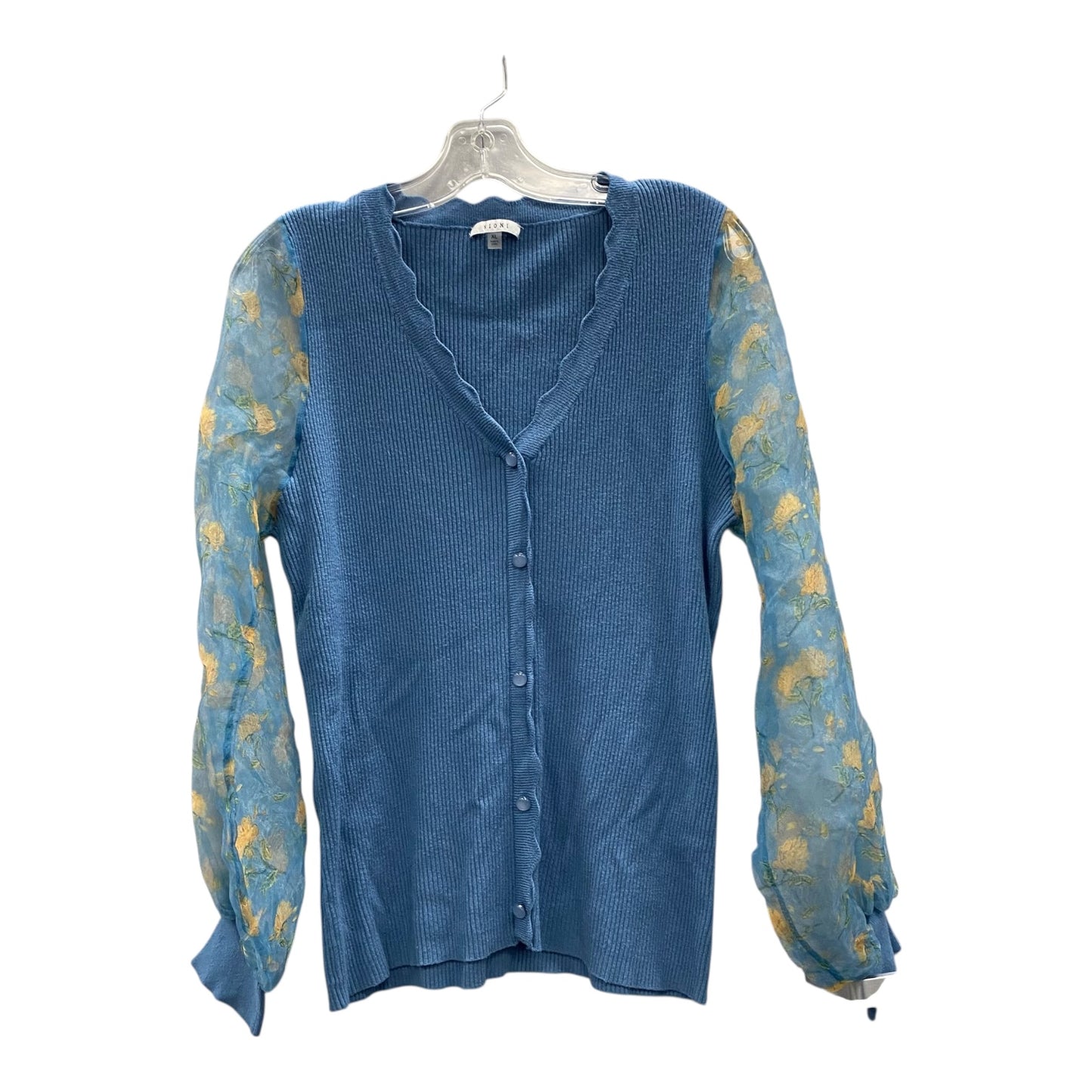 Top Ls By Sioni In Blue, Size:Xl